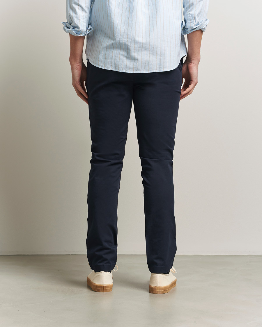 Men | Trousers | GANT | Slim Fit Chinos Evening Blue