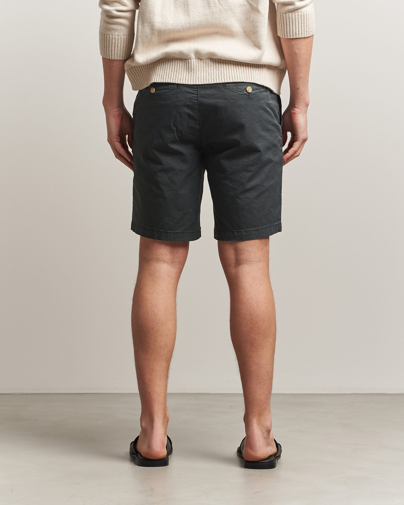 Men | Shorts | Gant | Regular Sunfaded Shorts Washed Out Black