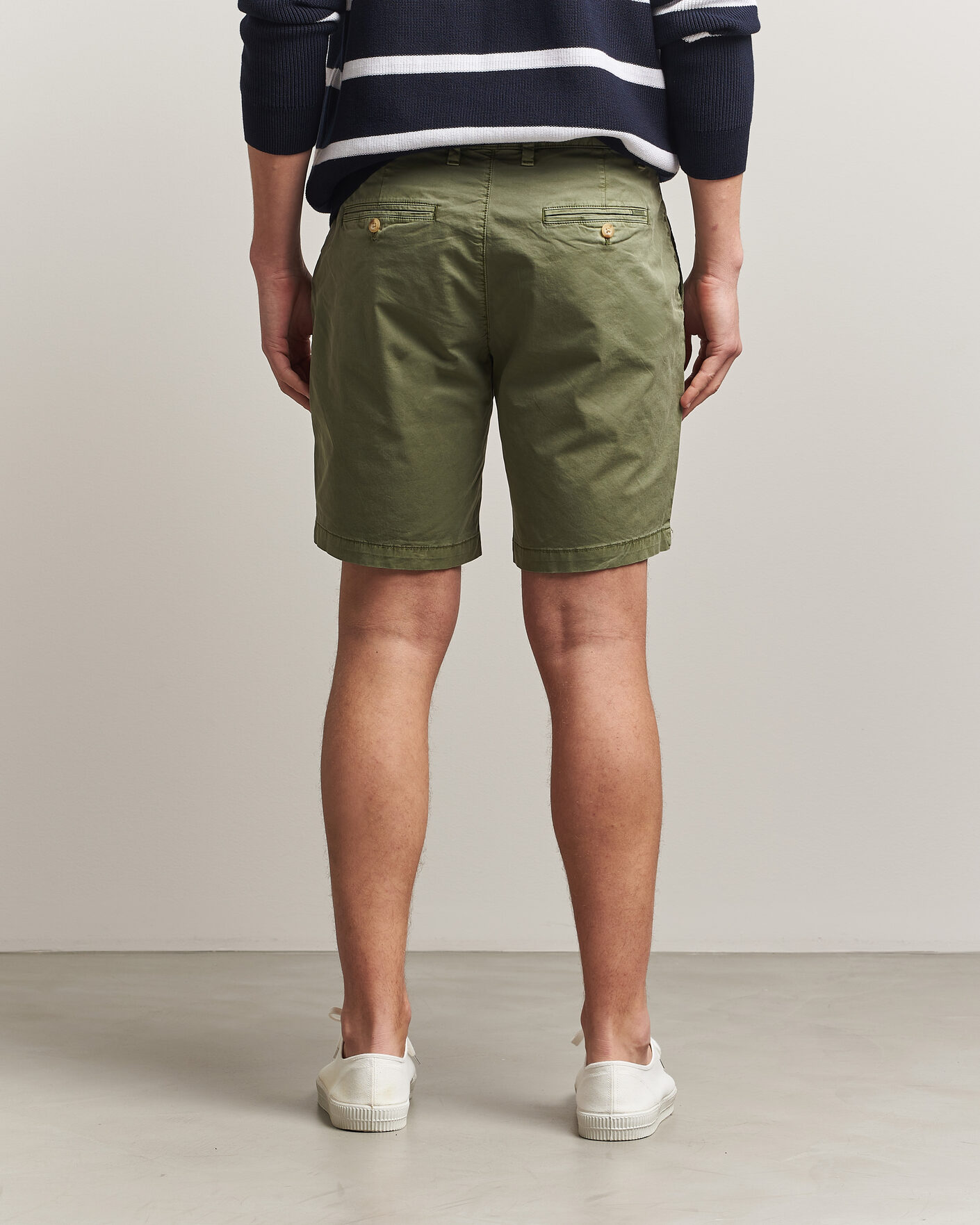 Men | Shorts | Gant | Regular Sunfaded Shorts Dry Herb Green