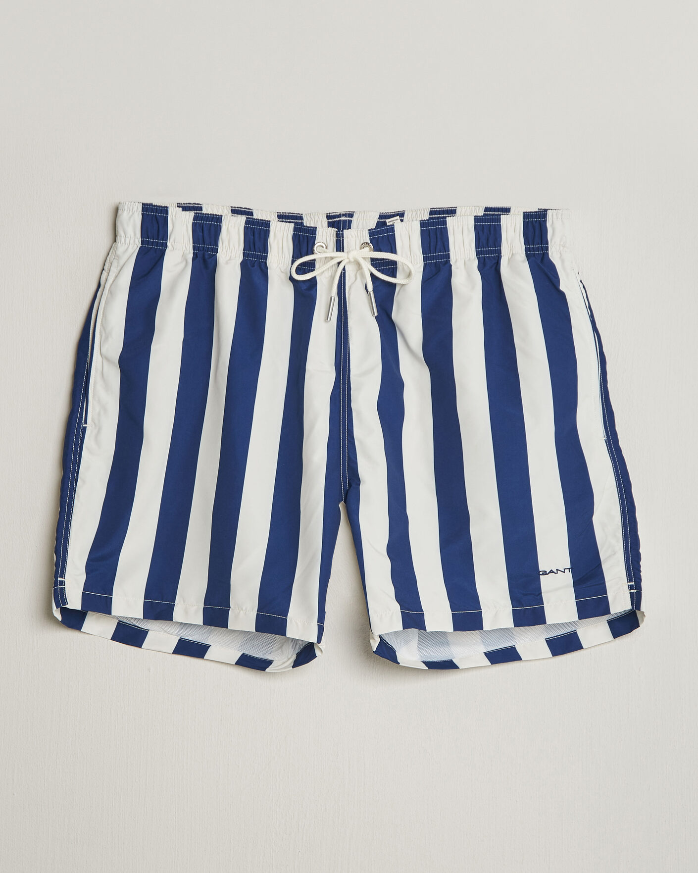 Men | Swimwear | Gant | Blockstriped Swimshorts Rich Navy