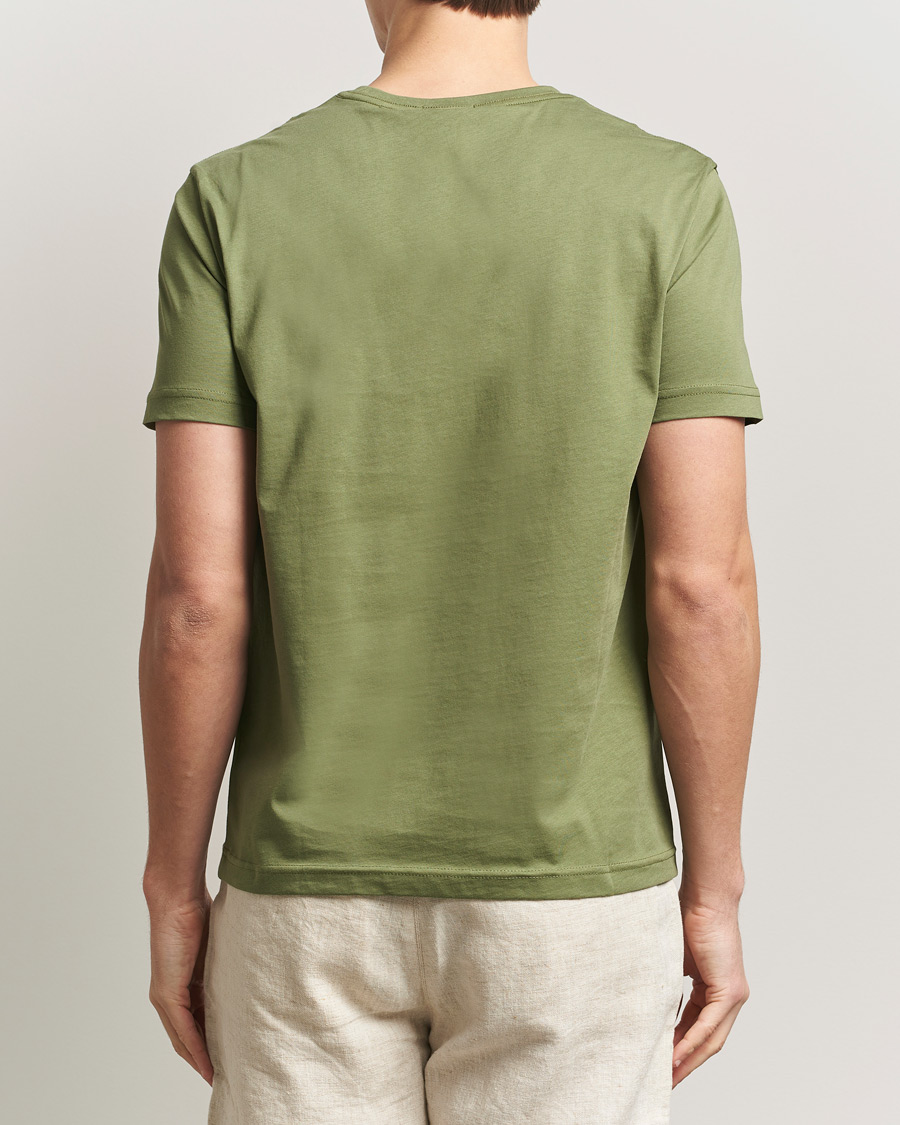 Men | T-Shirts | Gant | The Original T-Shirt Dry Herb Green