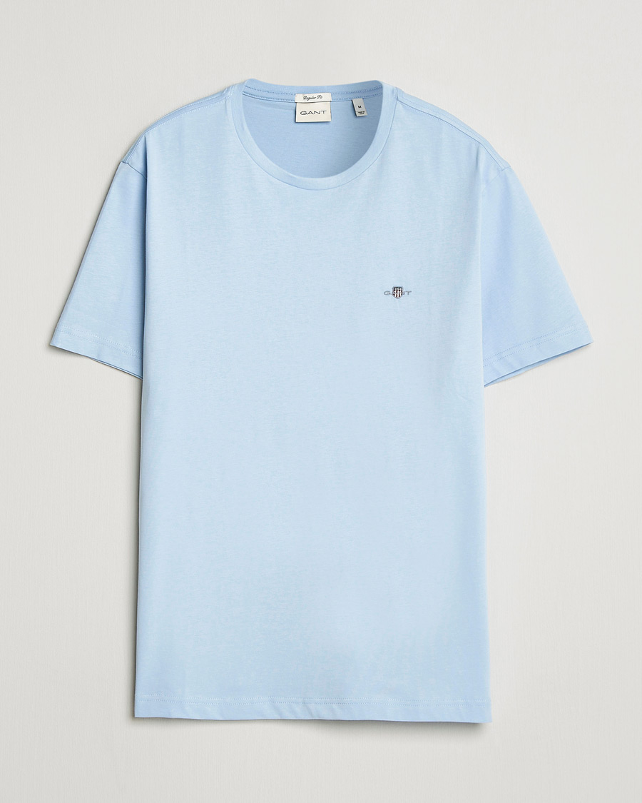 Men | T-Shirts | Gant | The Original T-Shirt Fresh Blue