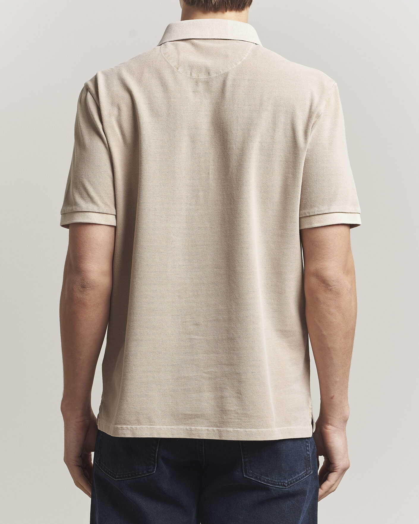 Men | Polo Shirts | GANT | Sunfaded Polo Oat Beige