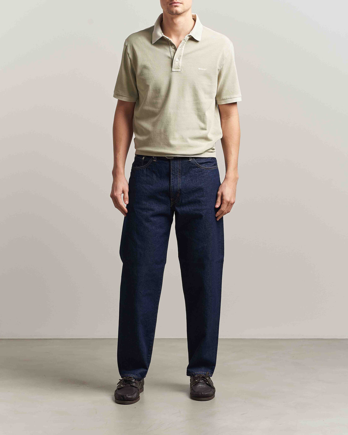 Men | Polo Shirts | Gant | Sunfaded Polo Milky Matcha