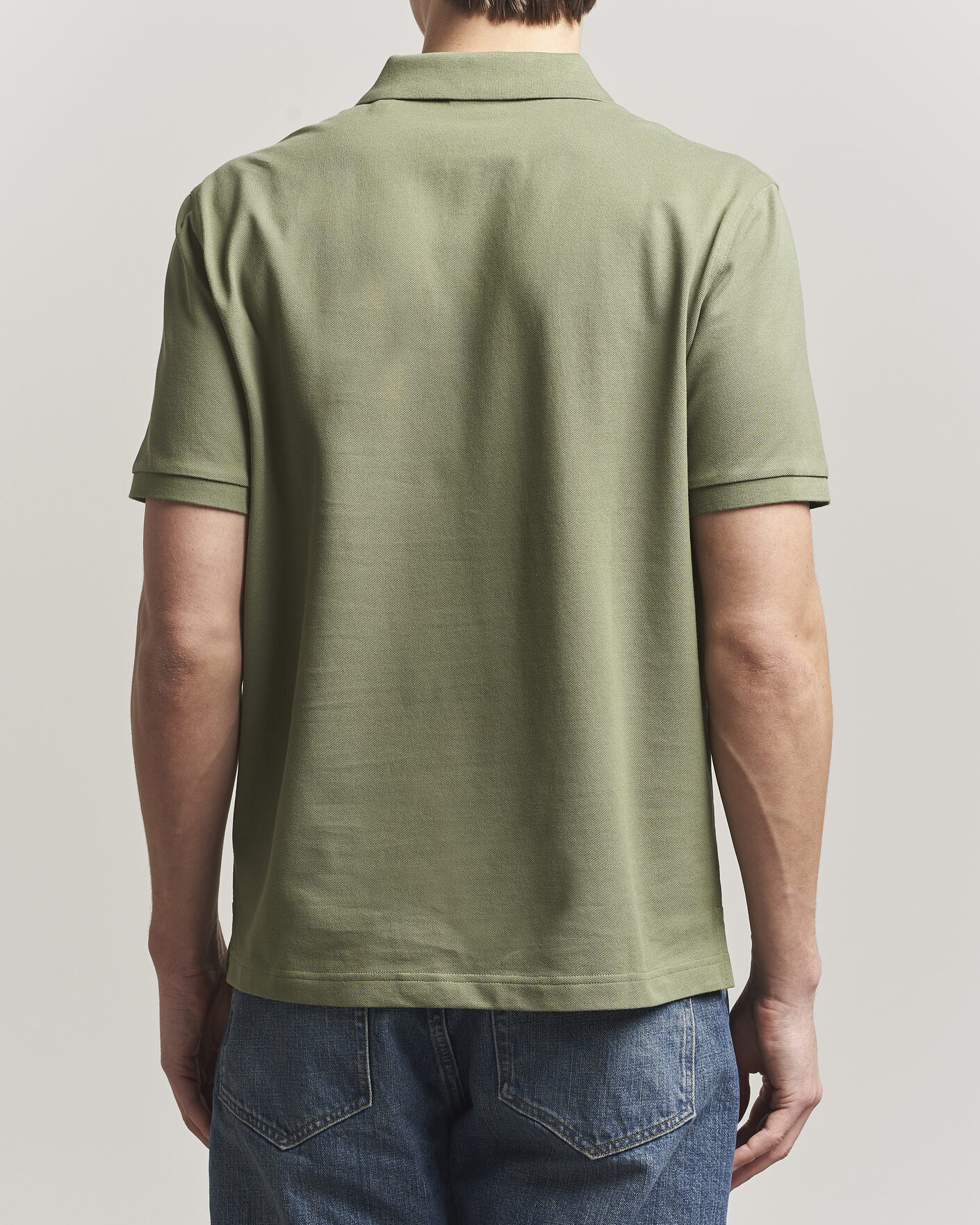 Men | Polo Shirts | GANT | The Original Polo Dry Herb Green