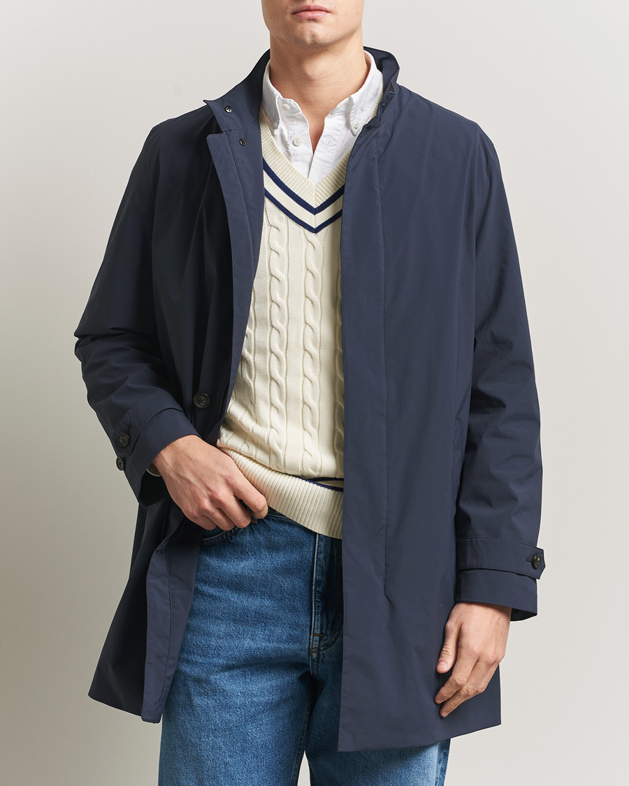 Men | Coats & Jackets | Gant | Lightweight Commuter Coat Evening Blue