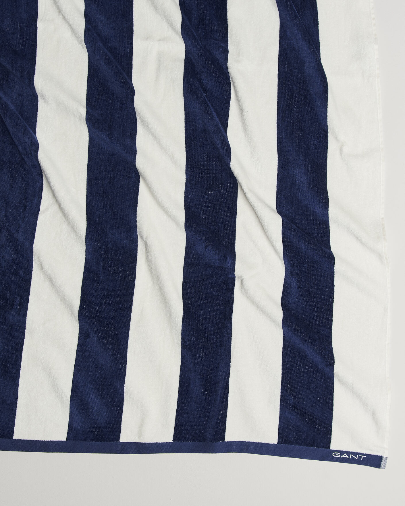 Men | Fabrics | Gant | Striped Beach Towel Vintage Blue
