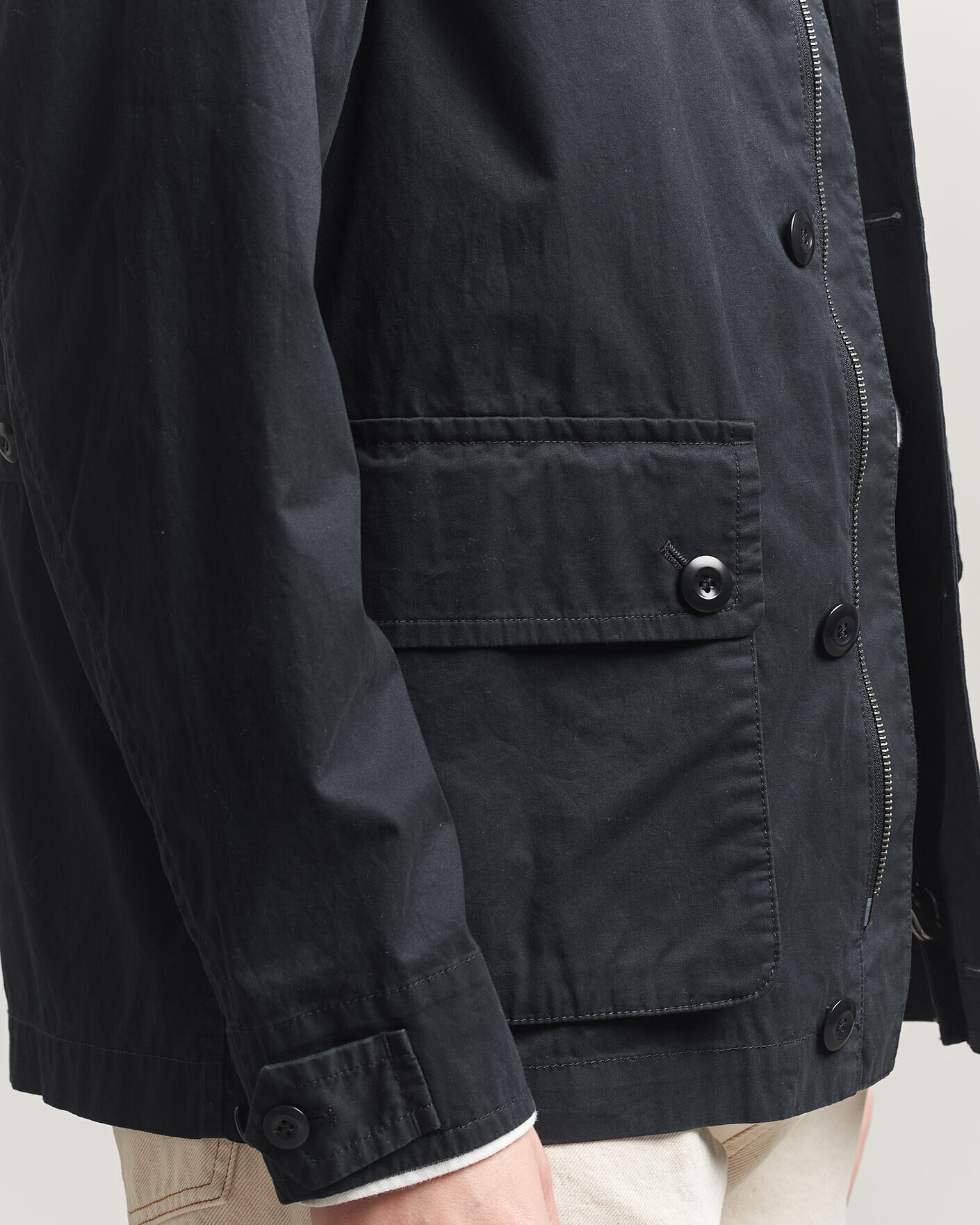 Men | Coats & Jackets | Gant | Cotton Decker Jacket Black