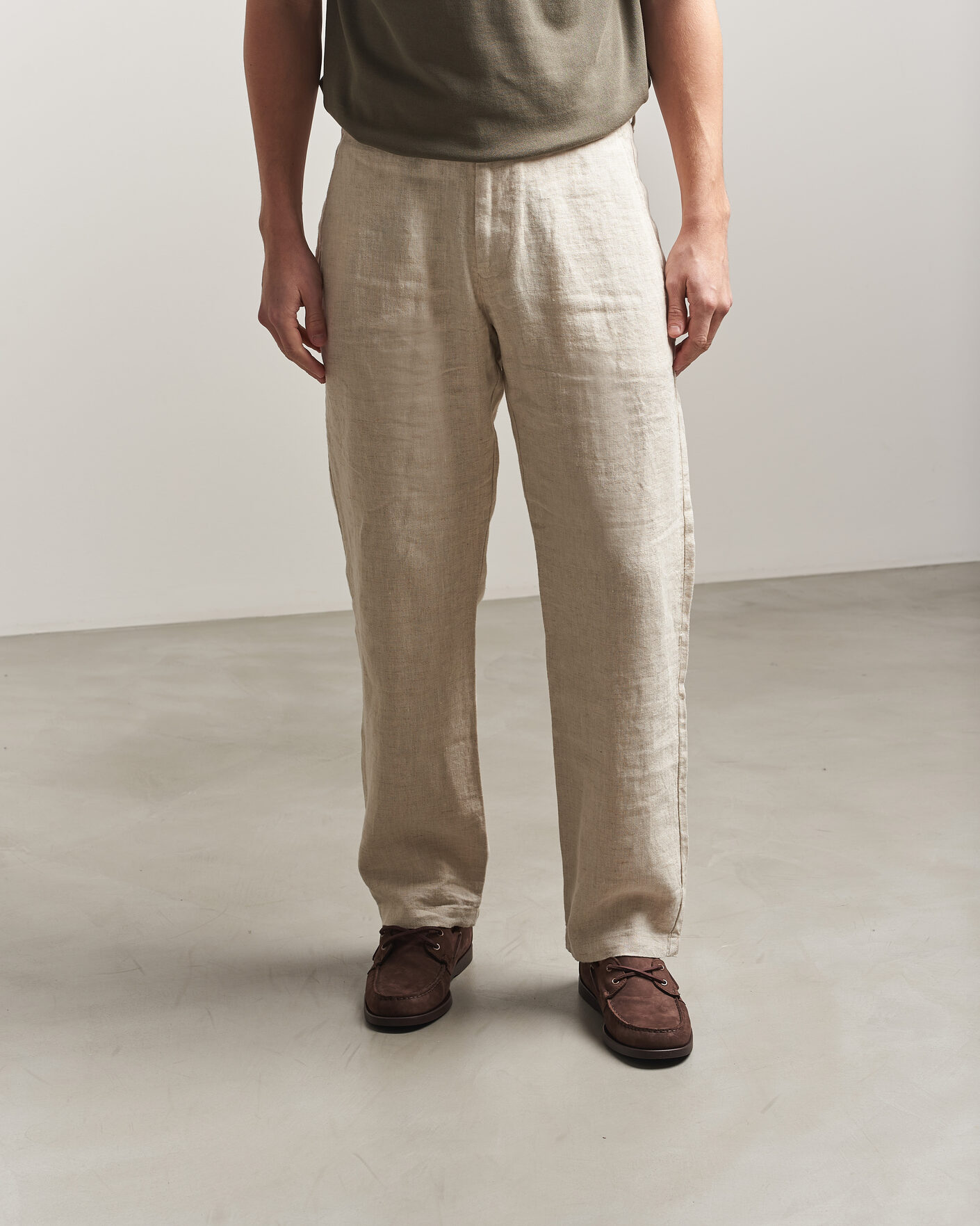 Men | Boat Shoes | Sebago | Docksides Portland Nubuck Boat Shoe Brown Taupe