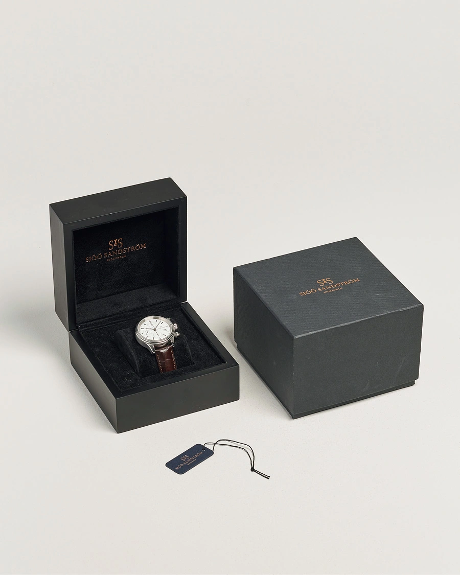 Men | Pre-Owned & Vintage Watches | Sjöö Sandström Pre-Owned | Royal Steel Chrono 