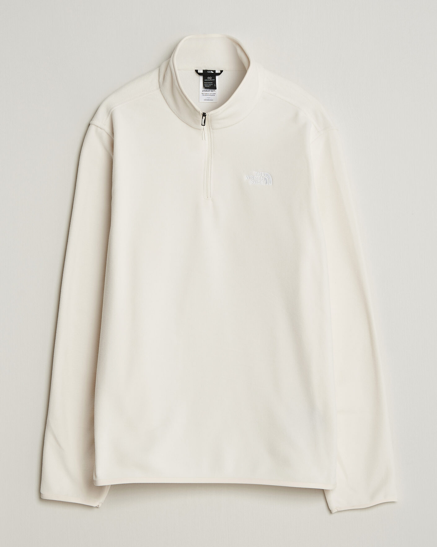 Men | Sweaters & Knitwear | The North Face | Glacier 1/4 Zip Fleece White Dune