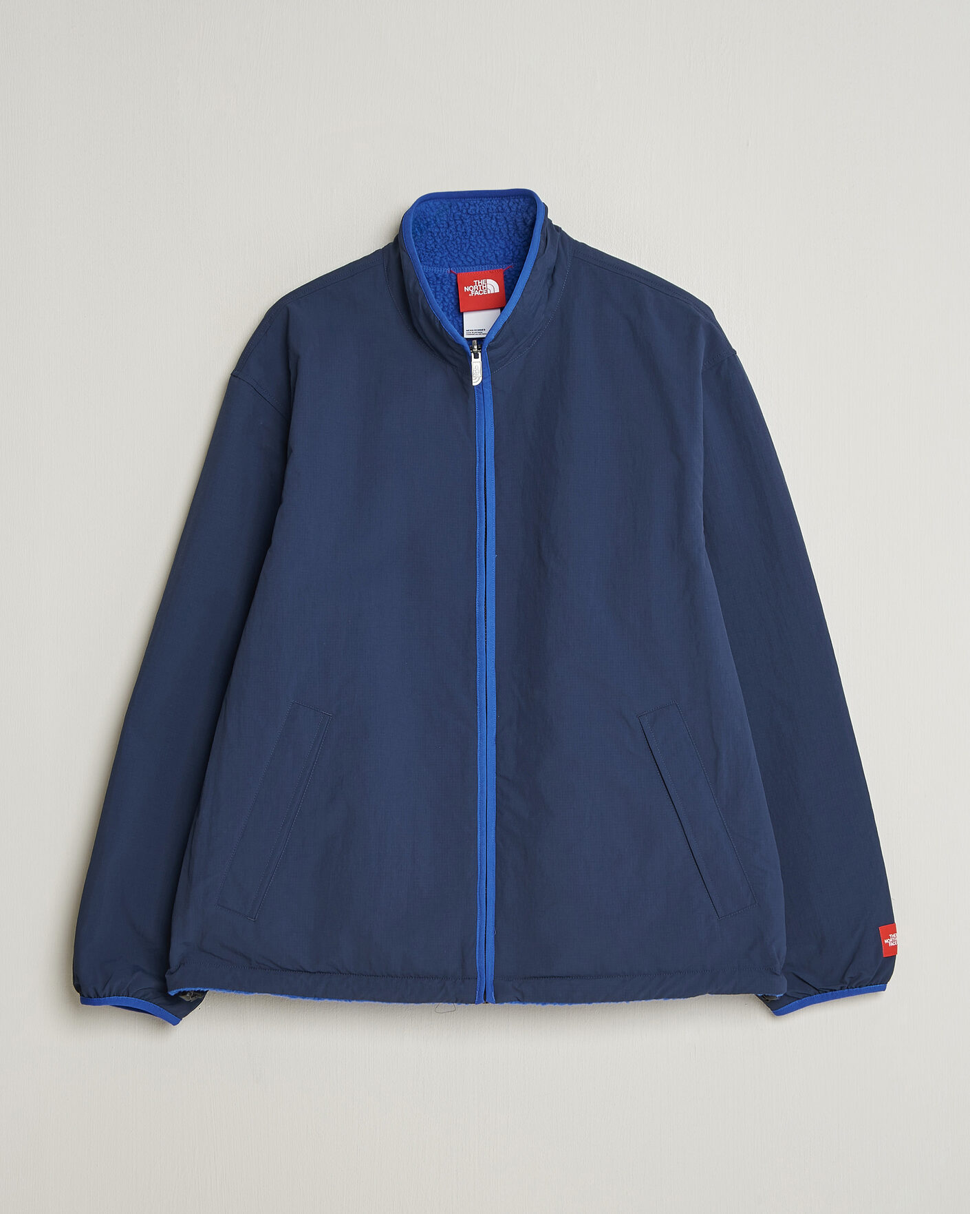 Men | Coats & Jackets | The North Face | Red Box Reversible Fleece Jacket Summit Navy