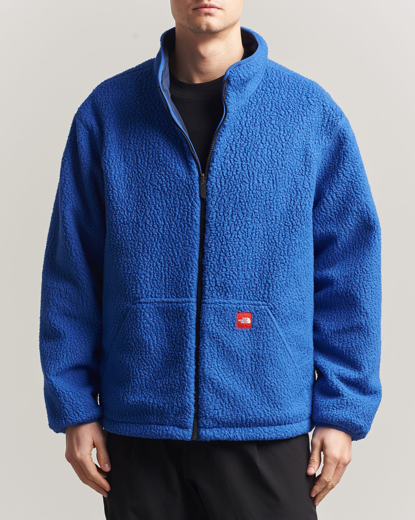 Men | Coats & Jackets | The North Face | Red Box Reversible Fleece Jacket Summit Navy