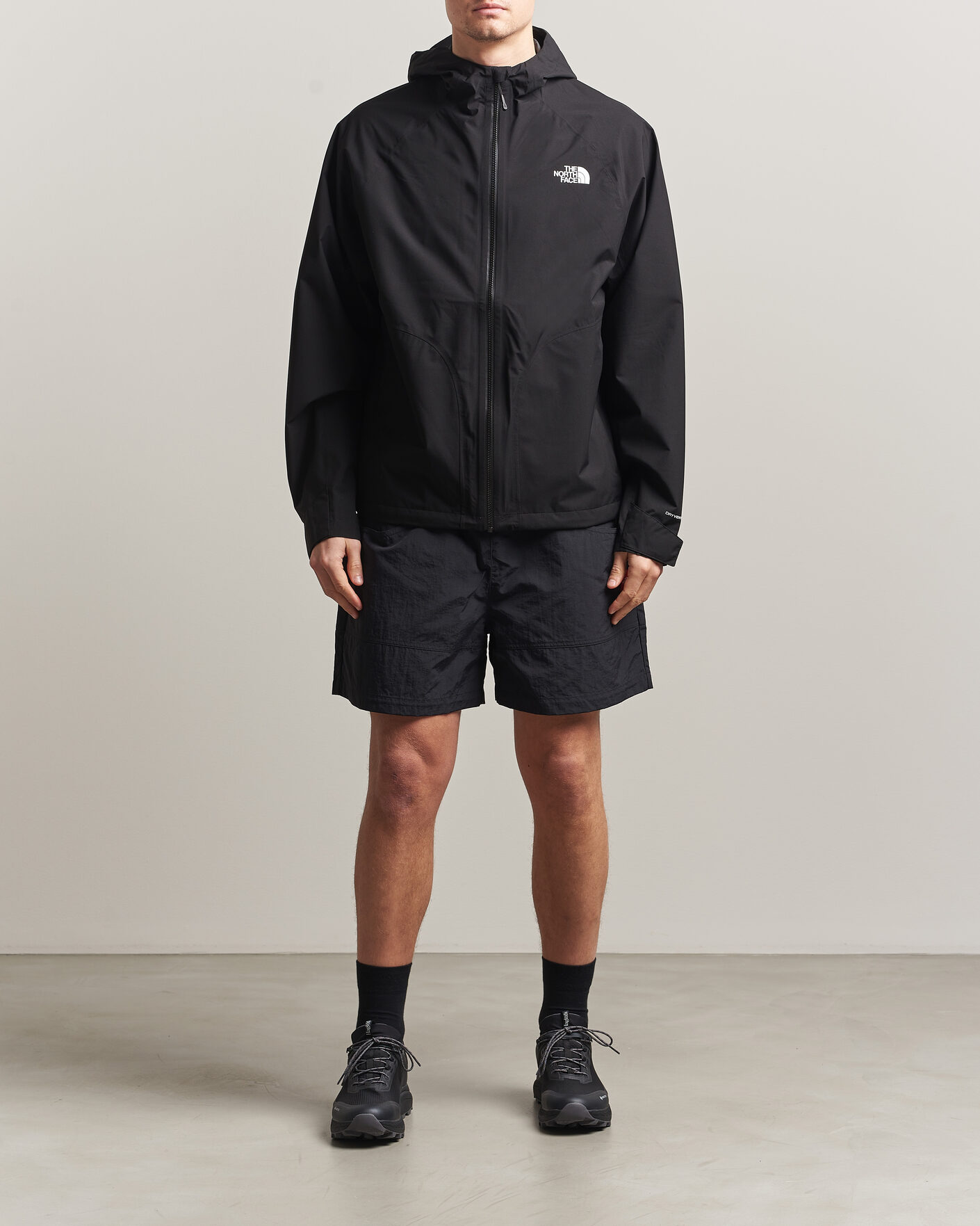 Men | Coats & Jackets | The North Face | NSE Waterproof Rain Jacket Black