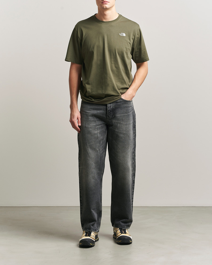 Men | T-Shirts | The North Face | Evolution Simple Dome T-Shirt New Taupe Green