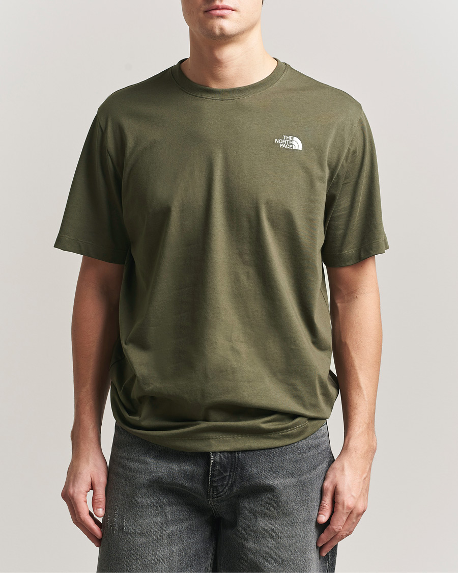 Men | T-Shirts | The North Face | Evolution Simple Dome T-Shirt New Taupe Green