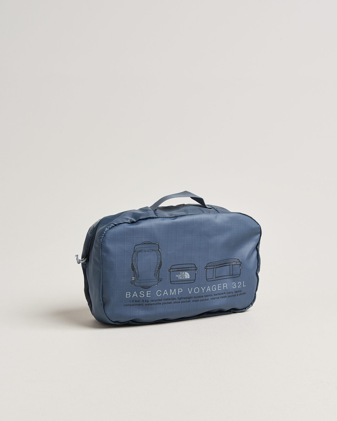 Men | Bags | The North Face | Base Camp Voyager Duffel 32 Granite Grey