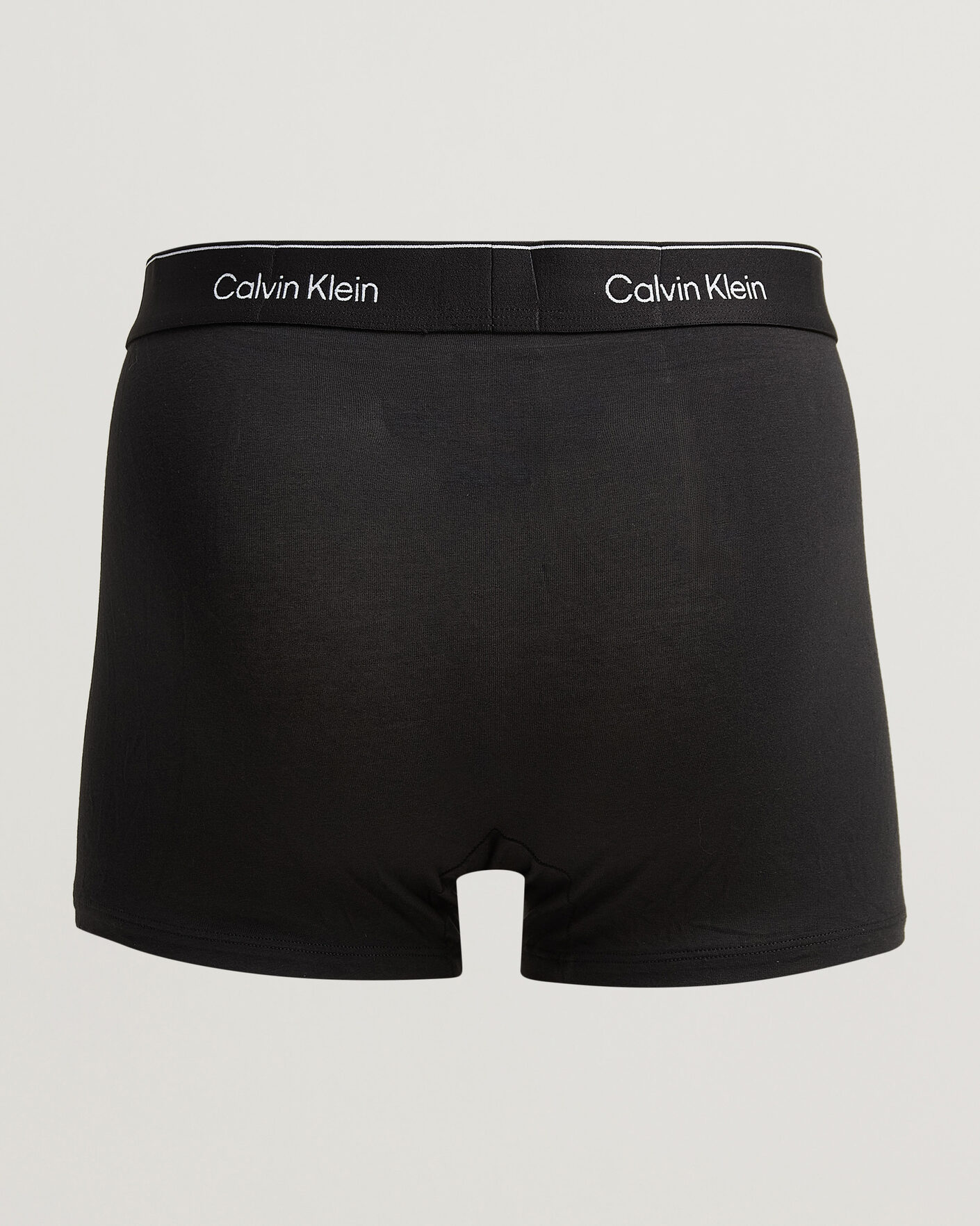 Men | Underwear & Socks | Calvin Klein | 3-Pack Icon Cotton Stretch Relaxed Trunk Black