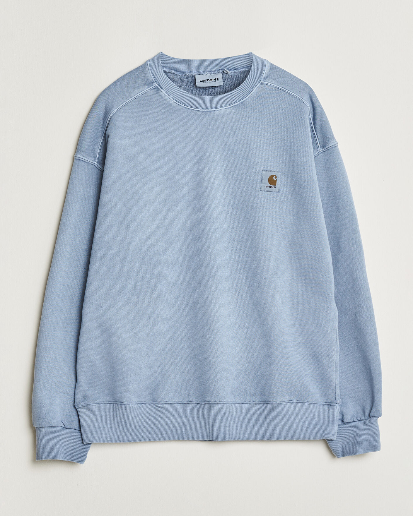 Men | Sweaters & Knitwear | Carhartt WIP | Nelson Sweatshirt Gentle Blue