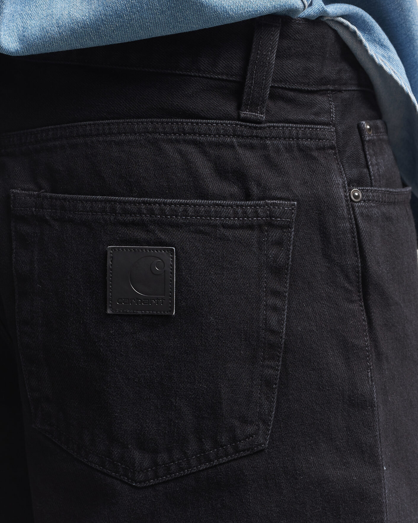Men | Jeans | Carhartt WIP | Aaron Pant Smith Denim Grey Stone Wash