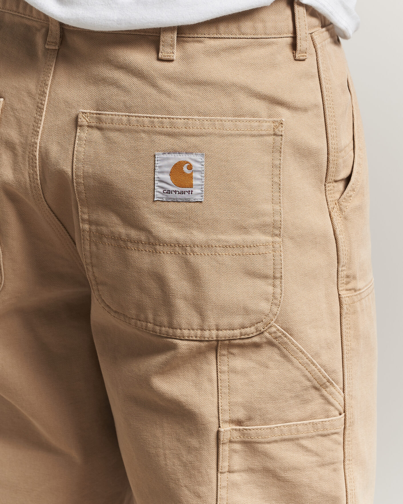 Men | Trousers | Carhartt WIP | Double Knee Pants Dusty Age Brown