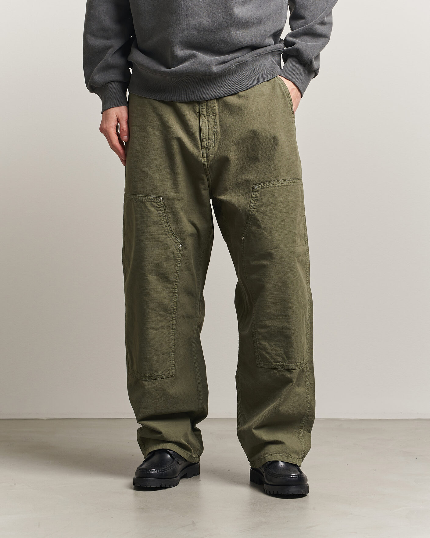 Carhartt WIP Walter Double Knee Pant Leaf at CareOfCarl.com