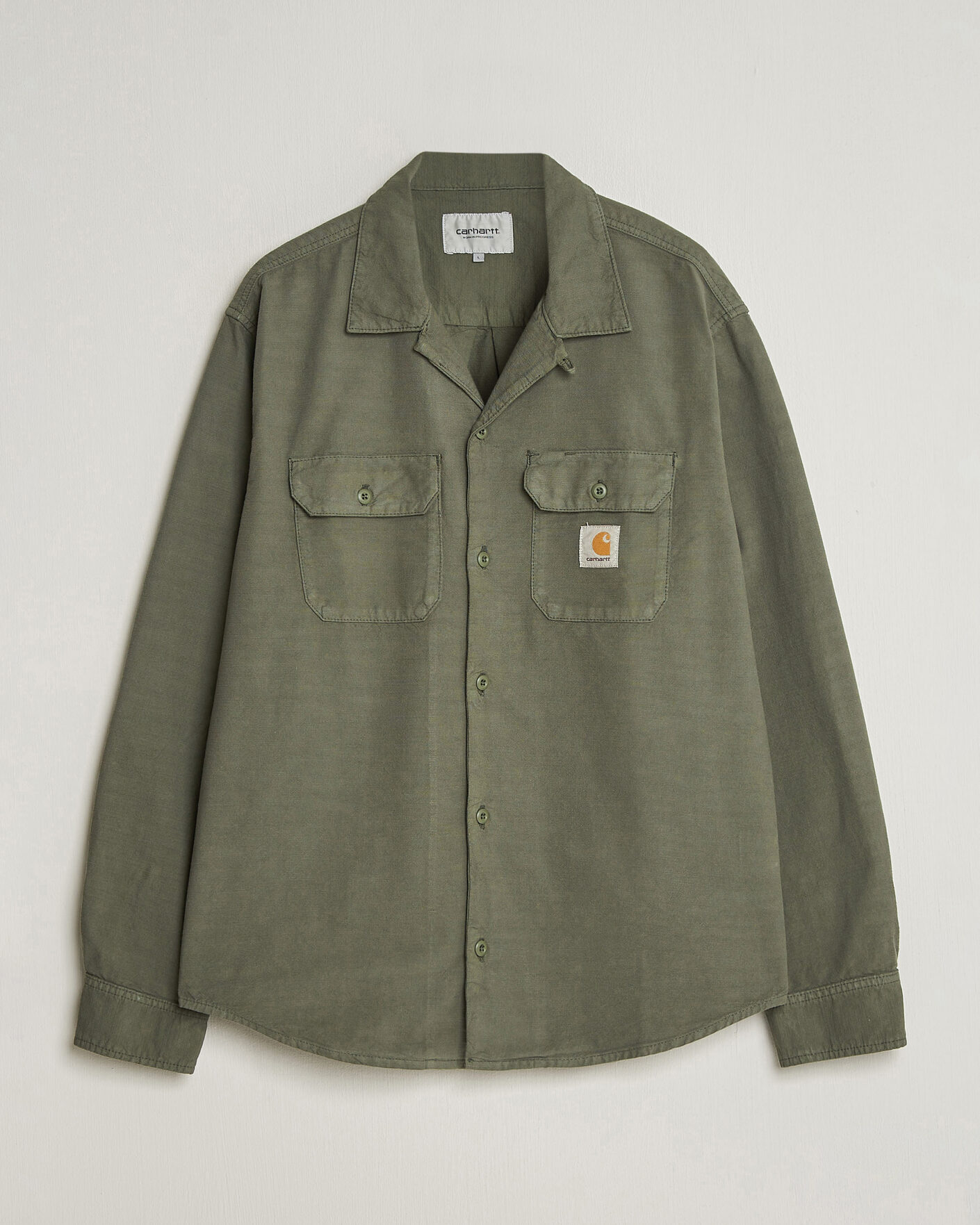 Carhartt WIP Kelsey Long Sleeve Shirt Leaf at CareOfCarl.com