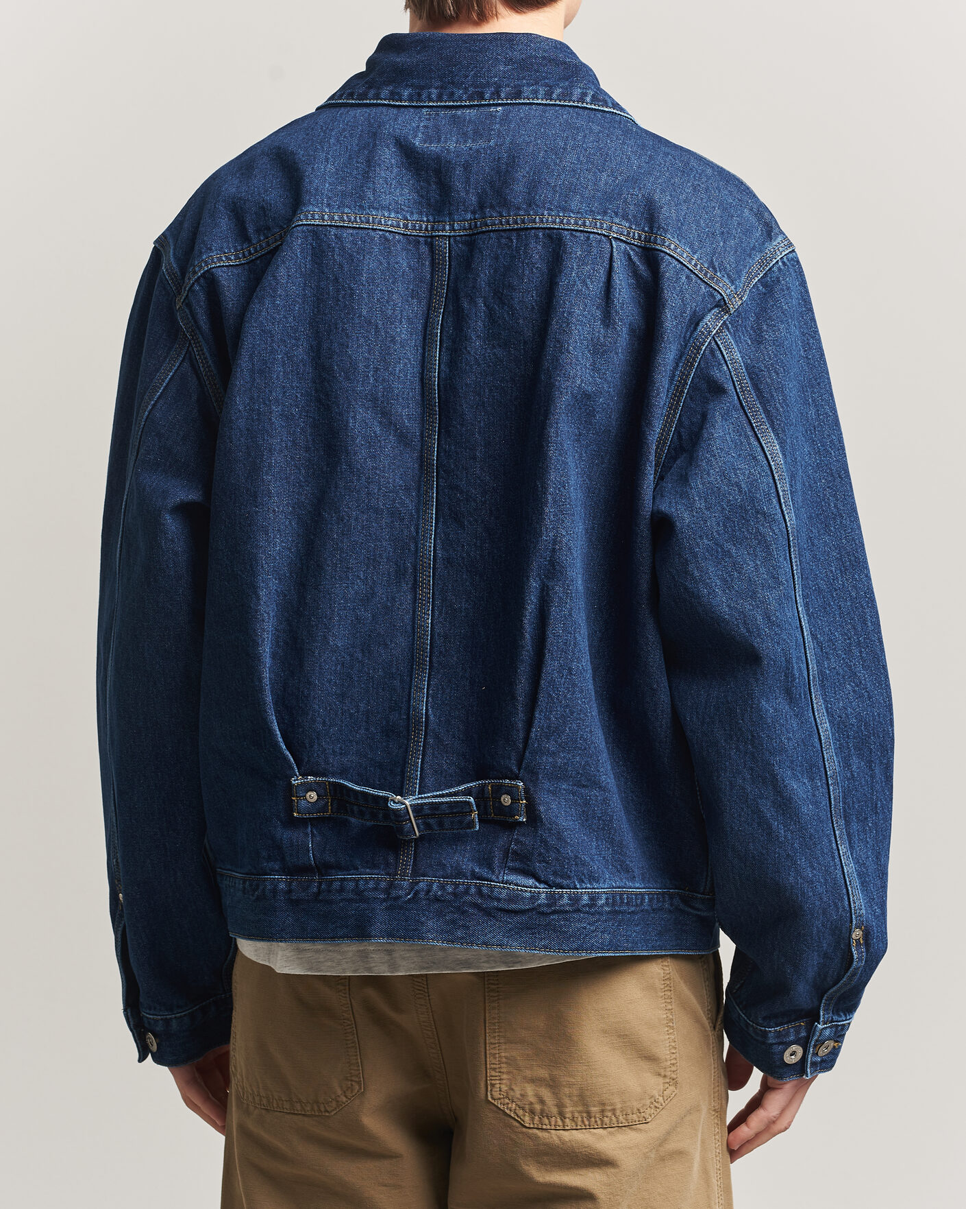 Carhartt WIP Belmar Denim Jacket Blue Stone Wash at CareOfCarl.com