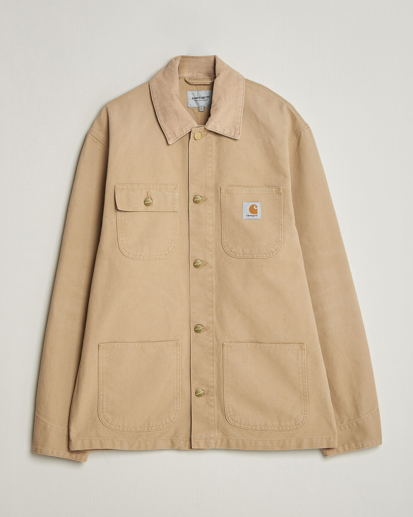 Carhartt WIP Michigan Coat Dusty Age Brown at CareOfCarl.com