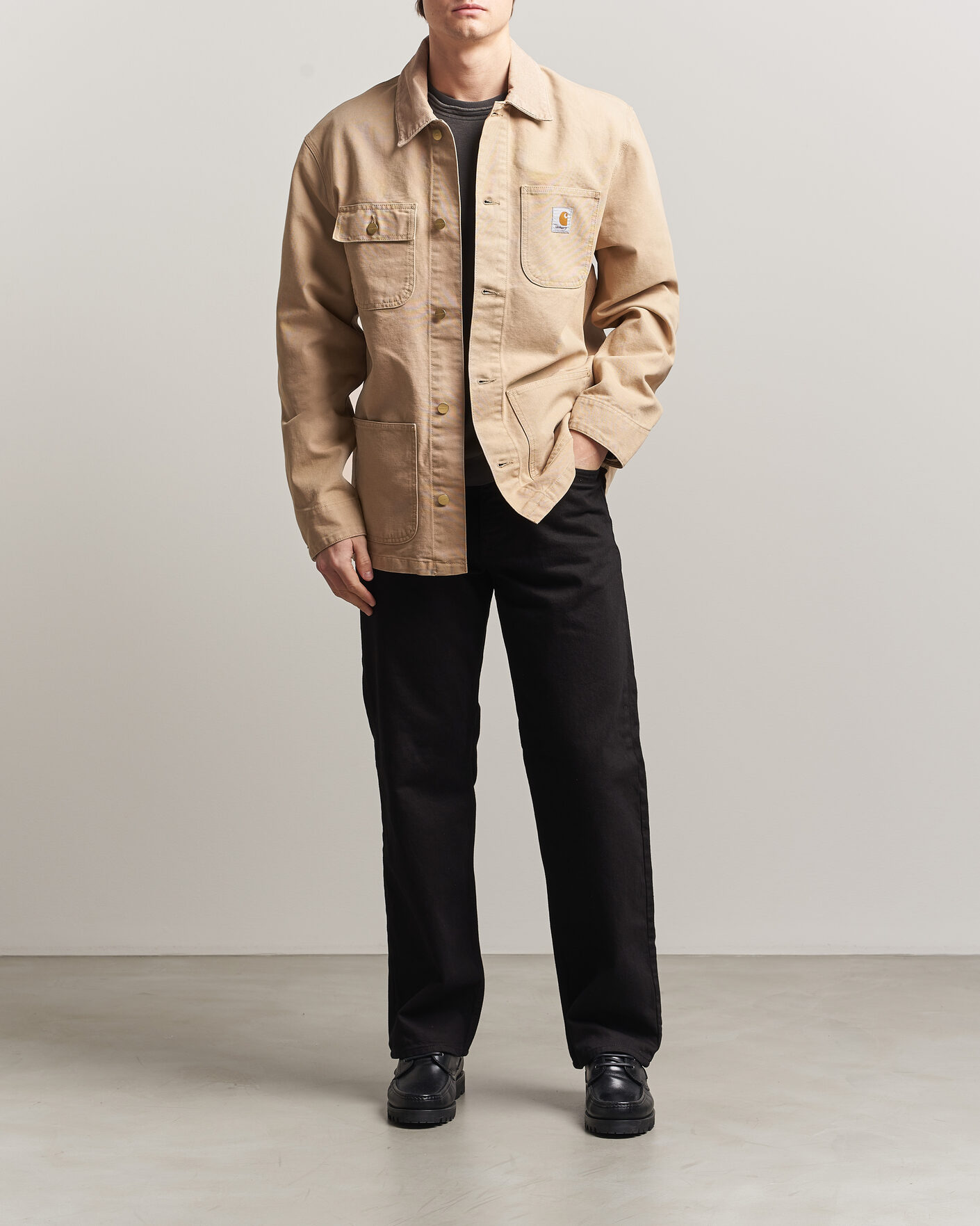 Carhartt WIP Michigan Coat Dusty Age Brown at CareOfCarl.com