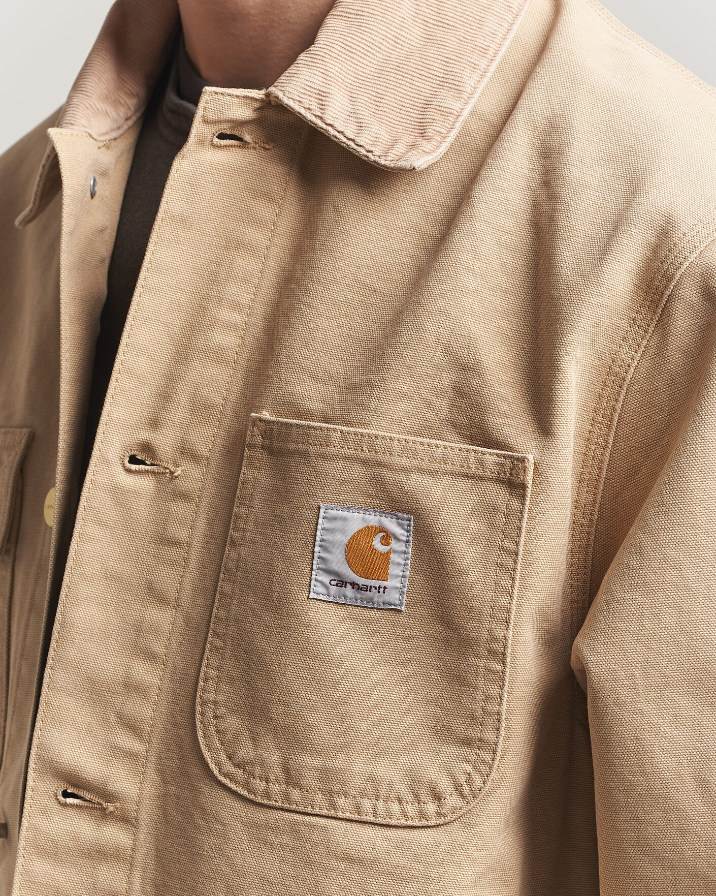 Carhartt WIP Michigan Coat Dusty Age Brown at CareOfCarl.com