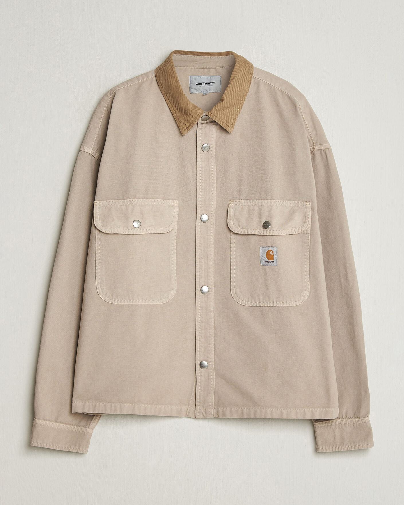 Men | Coats & Jackets | Carhartt WIP | Prescott Shirt Jacket Beige