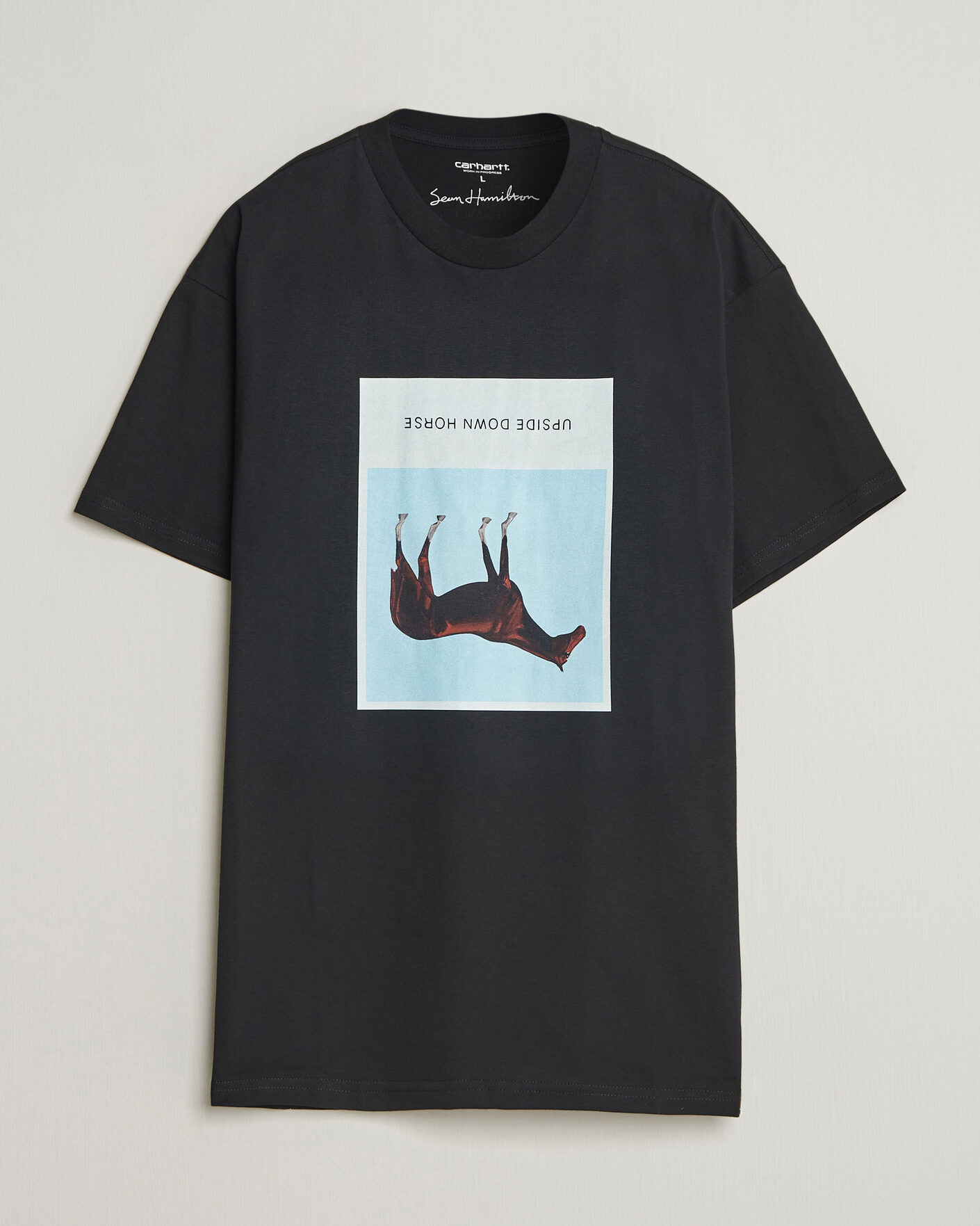 Men | T-Shirts | Carhartt WIP | Sean Hamilton 02 T-Shirt Black
