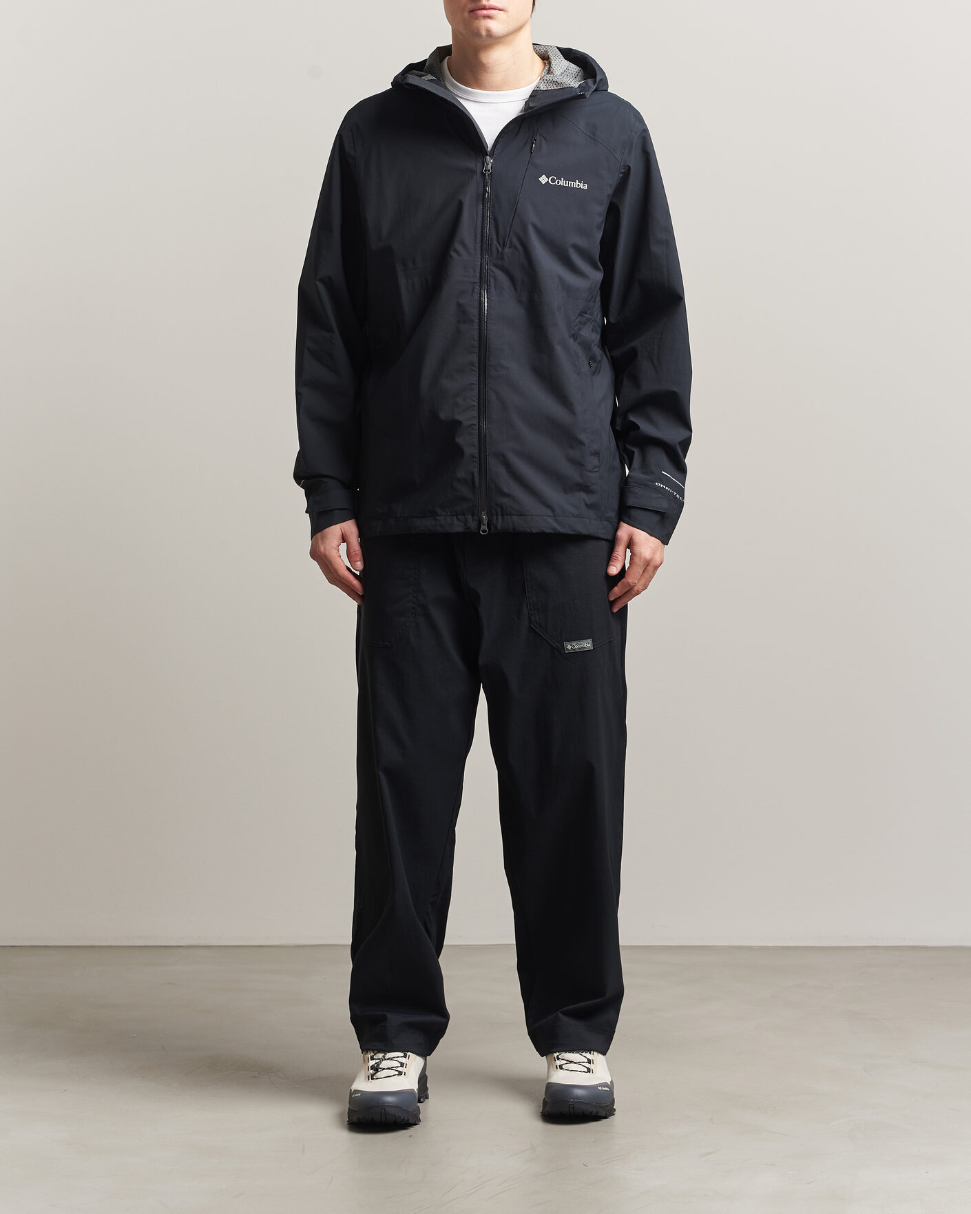 Men | Coats & Jackets | Columbia | Trailborne 2,5L Shell Jacket Black