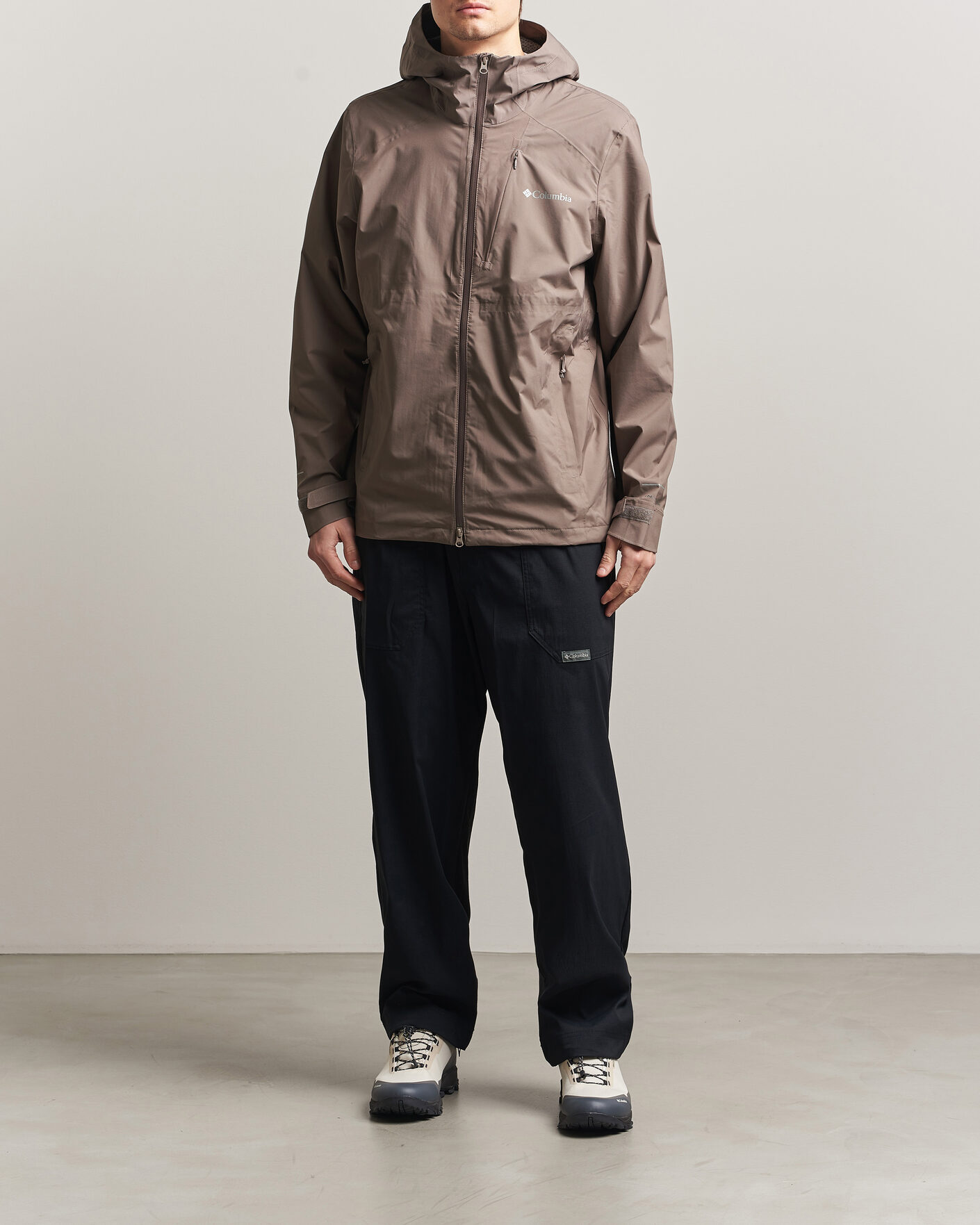Men | Coats & Jackets | Columbia | Trailborne 2,5L Shell Jacket Iron