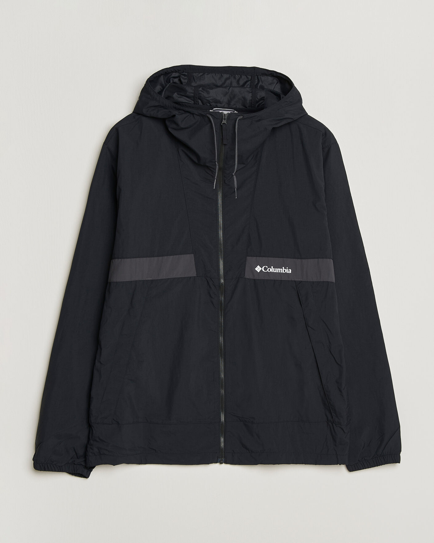Men | Coats & Jackets | Columbia | Spire Valley Hooded Windbreaker Black
