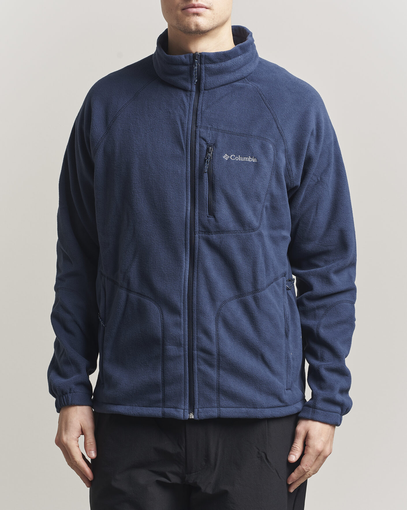 Men | Sweaters & Knitwear | Columbia | Fast Trek Full Zip Fleece Navy