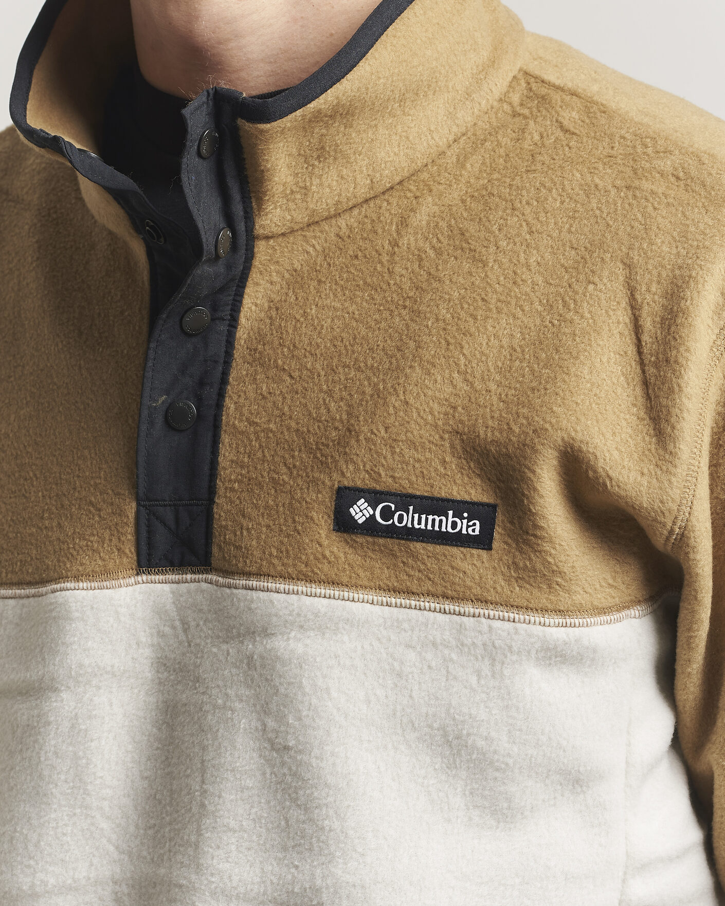 Men | Sweaters & Knitwear | Columbia | Steens Mountain Half Zip 2.0 Fleece Dark Stone/Delta