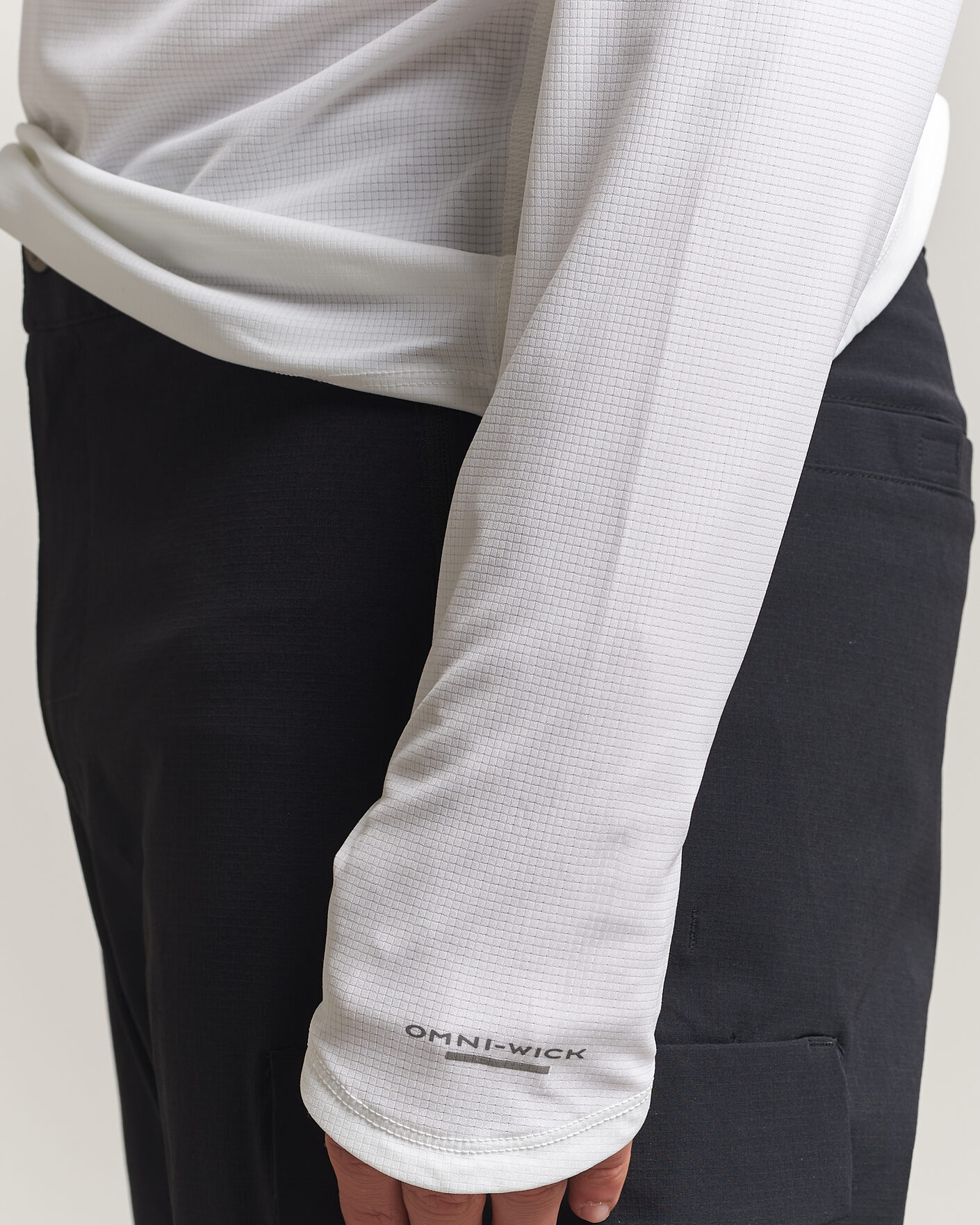 Men | T-Shirts | Columbia | Stealth Spring Half-Zip T-Shirt White