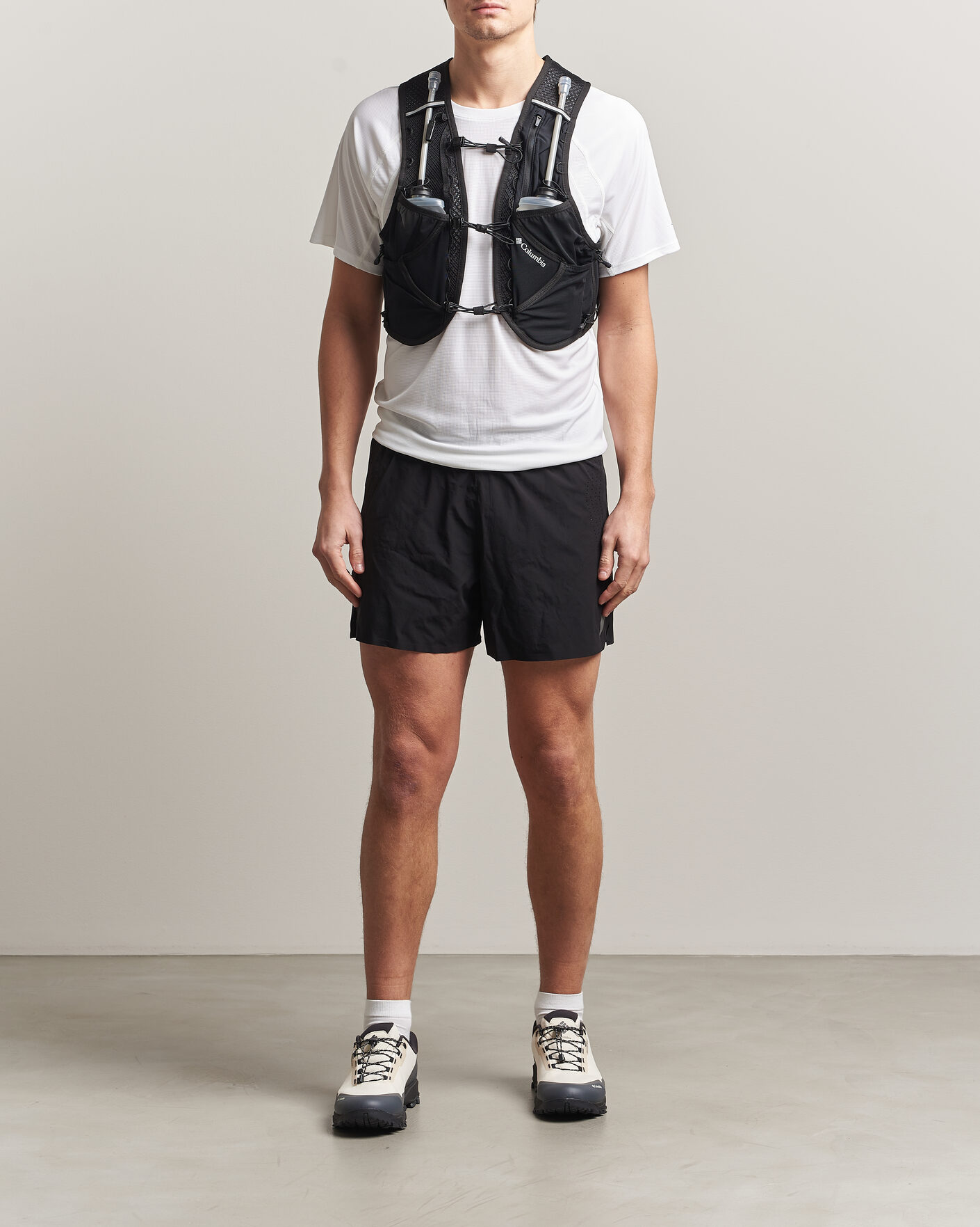 Men | Sweaters & Knitwear | Columbia | Speed Trail Running Vest Black
