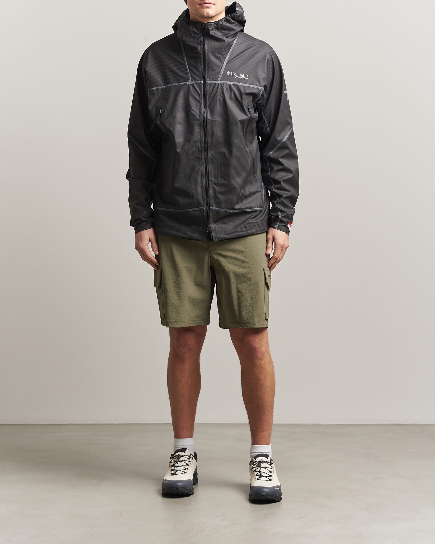 Columbia Silver Ridge Elite Cargo Shorts Stone Green at CareOfCarl.com