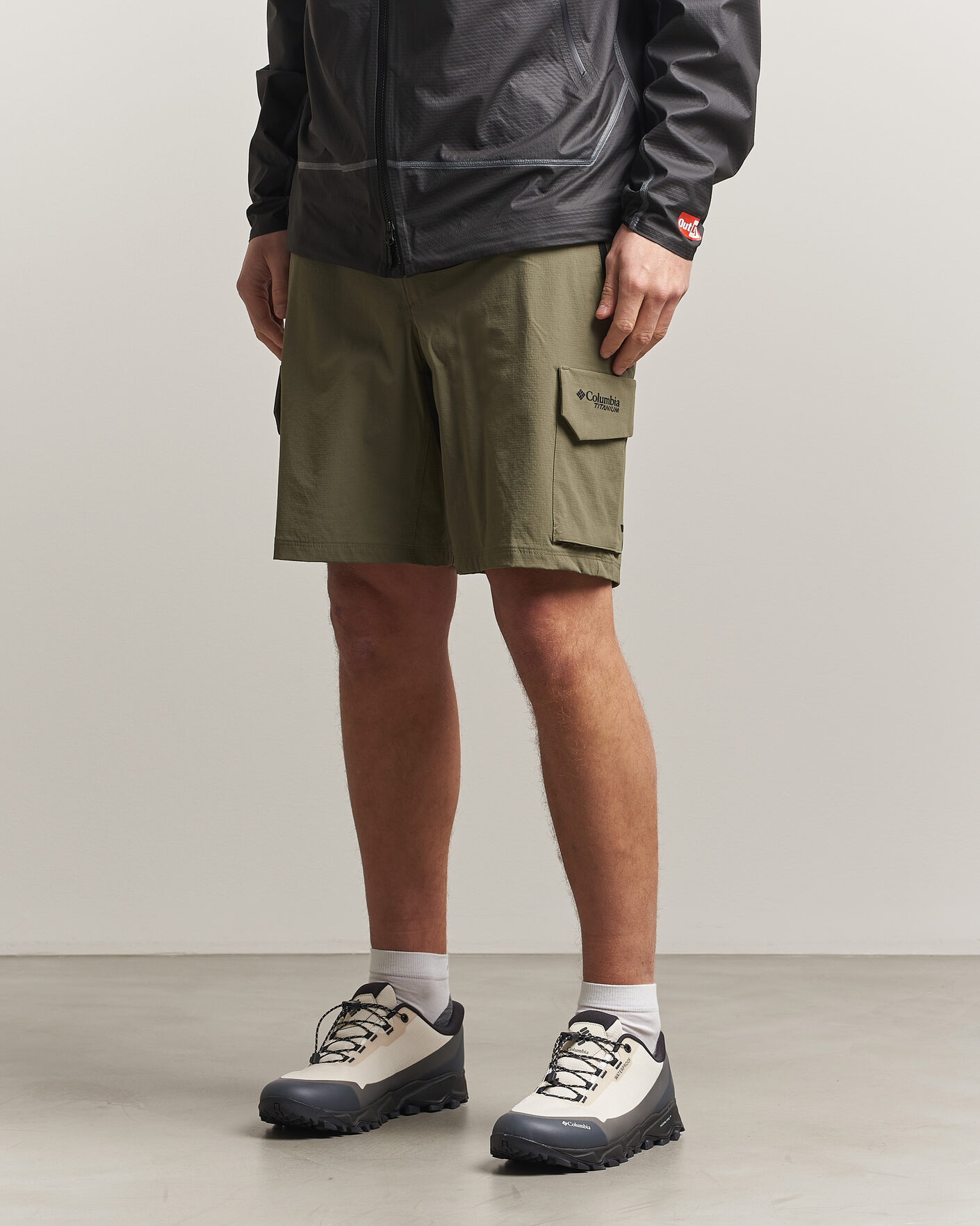 Men | Shorts | Columbia | Silver Ridge Elite Cargo Shorts Stone Green