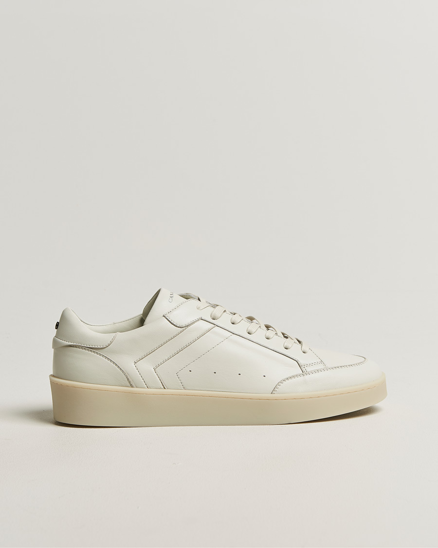 Men | Sneakers | Canali | Plain Sneaker White