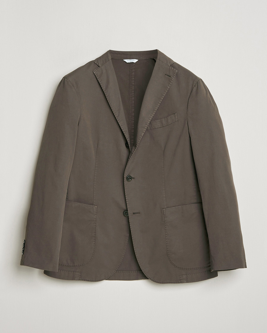 Boglioli K Jacket Supima Cotton Blazer Dark Brown at CareOfCarl.com Boglioli K Jacket Supima Cotton Blazer Dark Brown at CareOfCarl.com