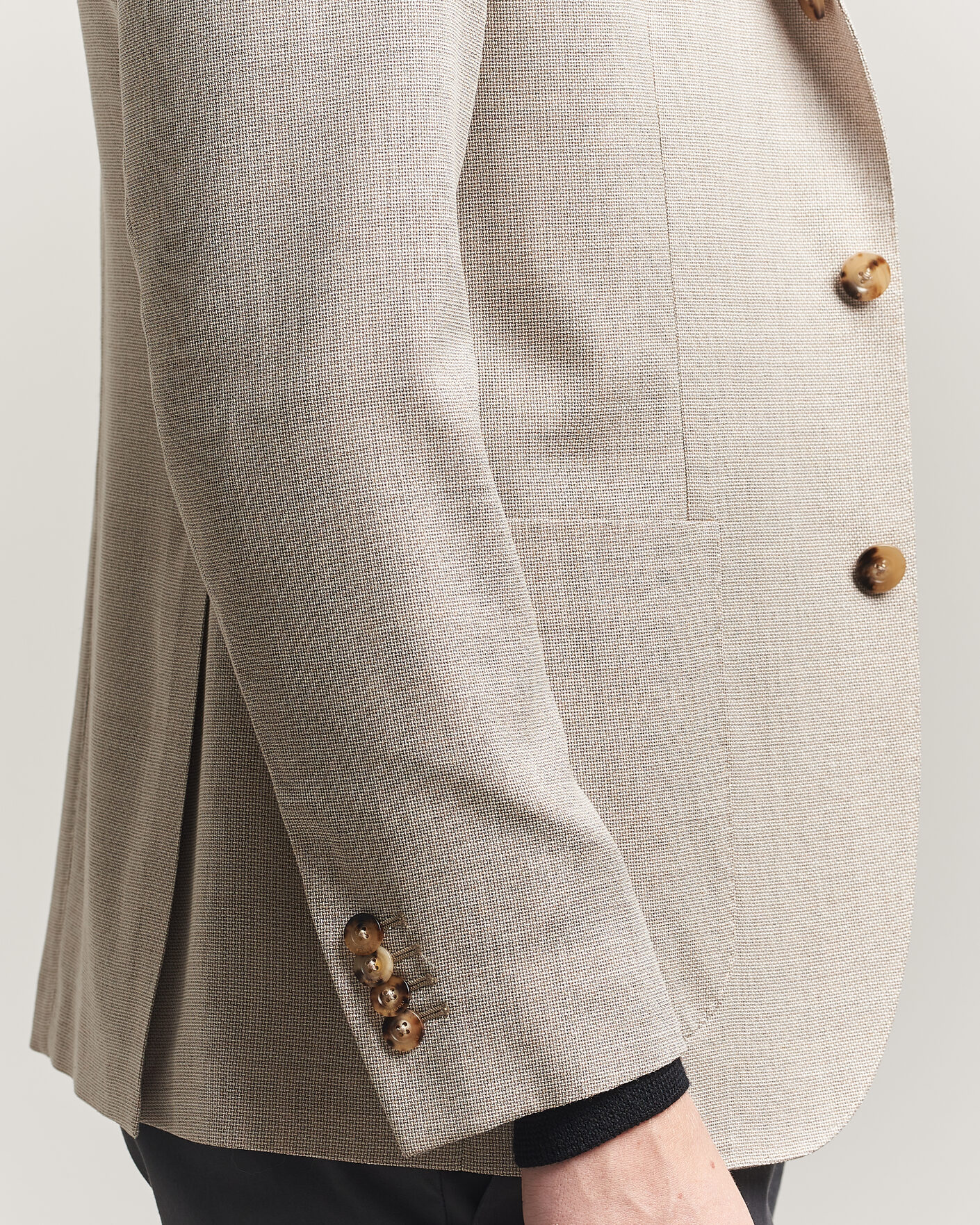 Men | Blazers | Boglioli | K Jacket Wool Hopsack Blazer Light Beige