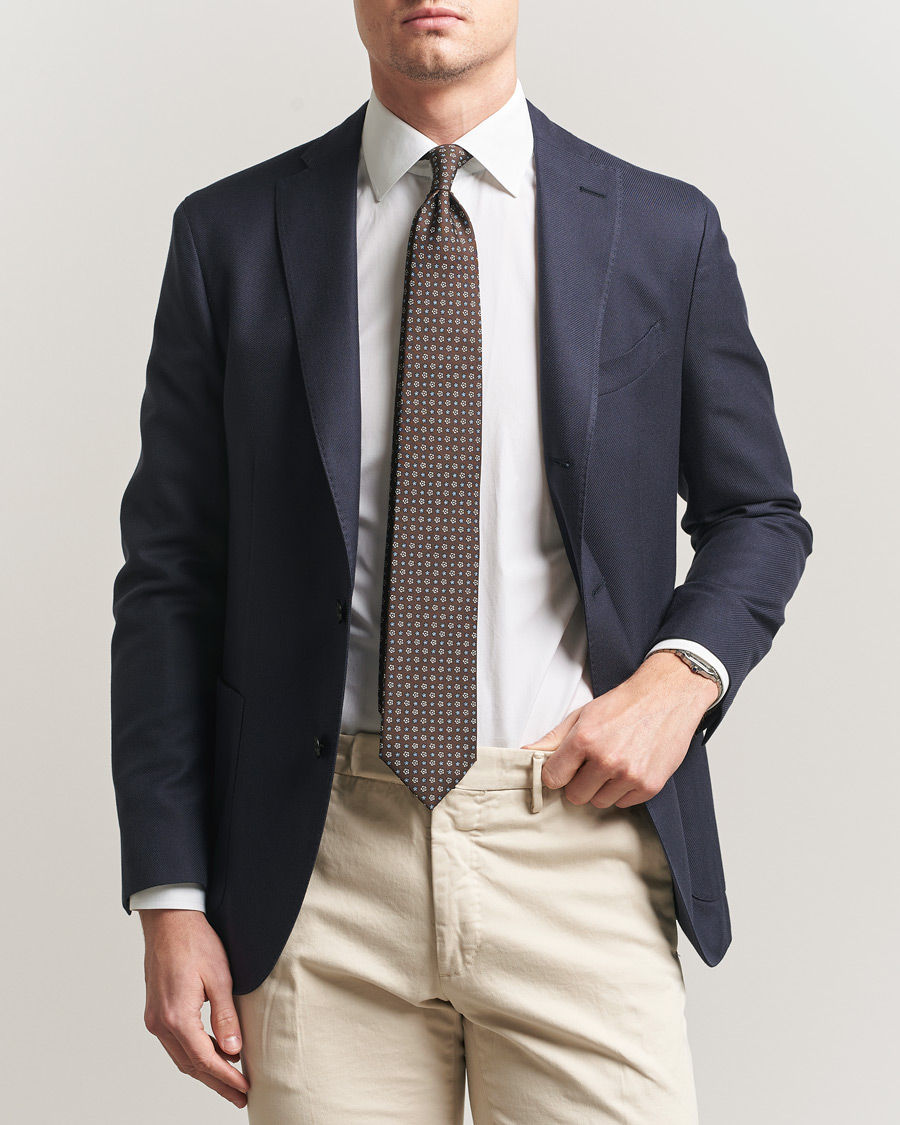Boglioli K Jacket Loro Piana Cotton/Cashmere Blazer Navy at