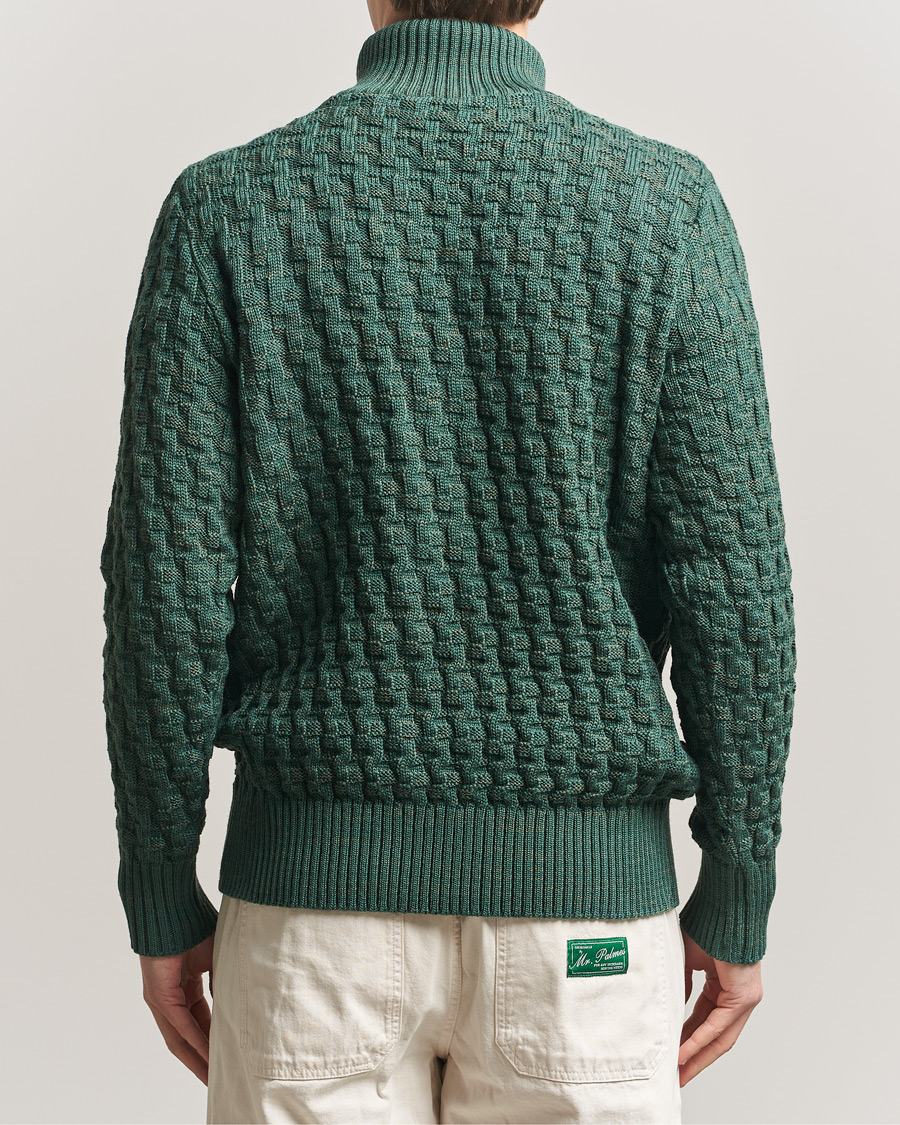 Men | Sweaters & Knitwear | S.N.S. Herning | Stark Cardigan Machine Green