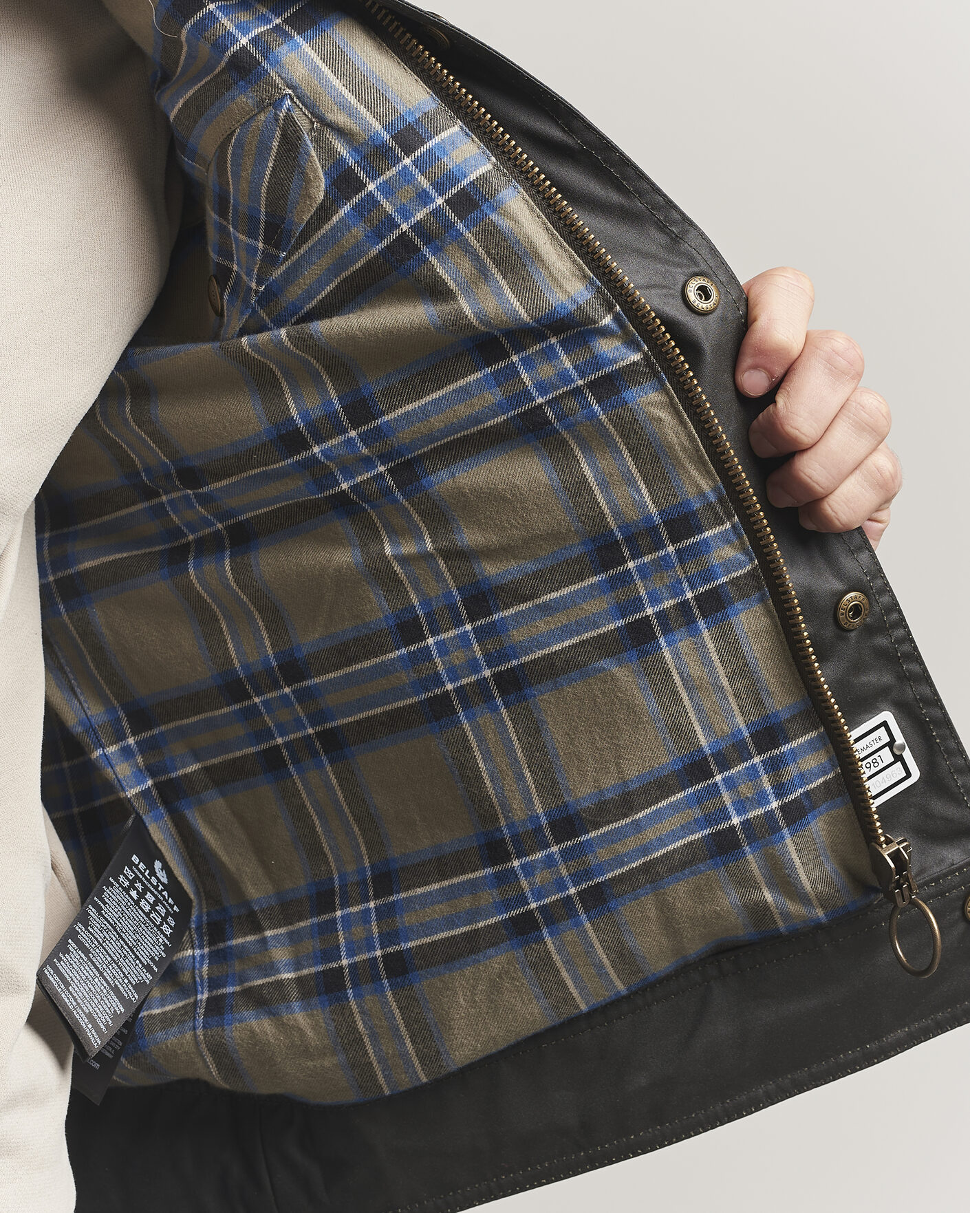 Men | Coats & Jackets | Belstaff | Racemaster Waxed Jacket Faded Olive