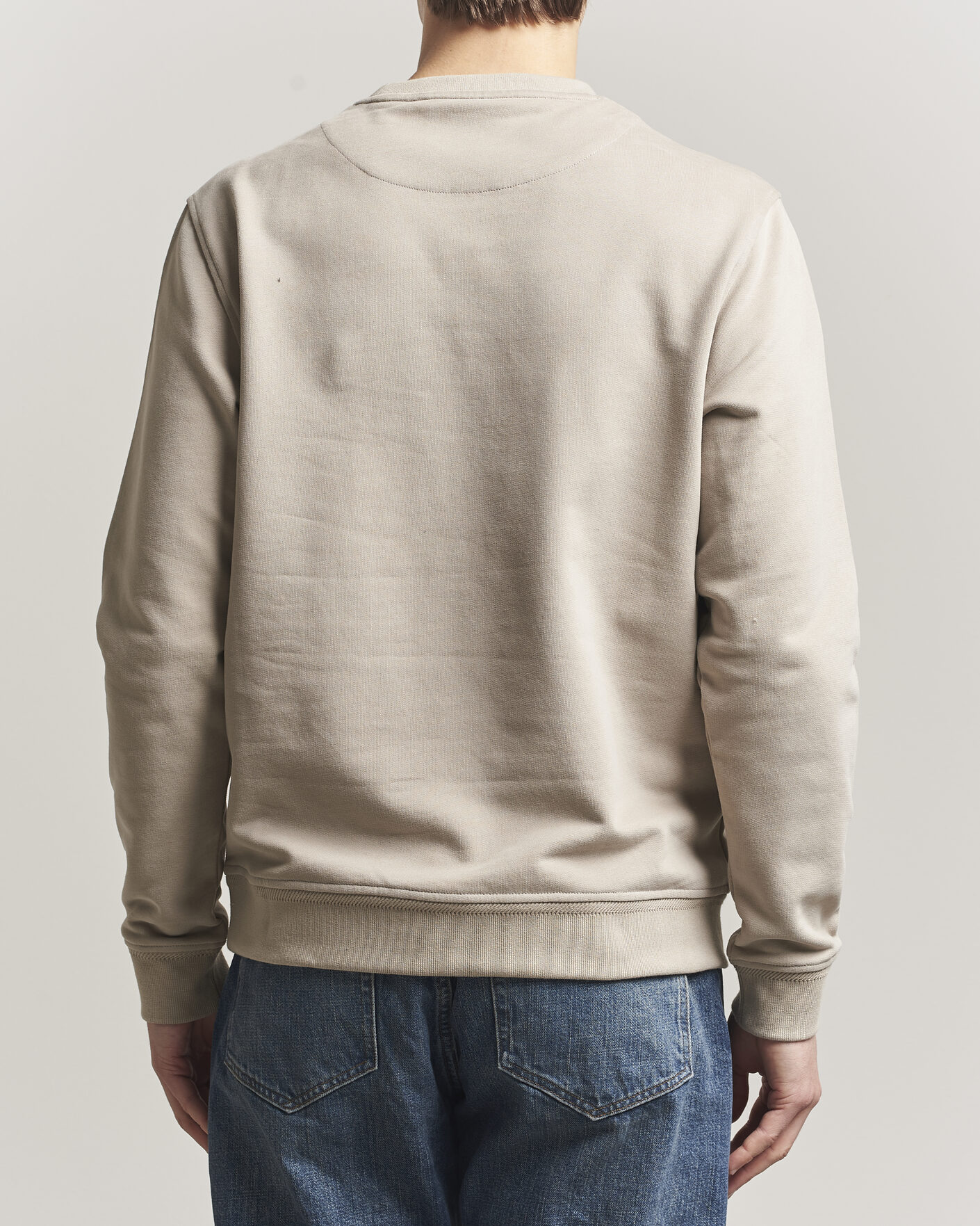 Men | Sweaters & Knitwear | Belstaff | Signature Crew Neck Sweatshirt Dark Sand