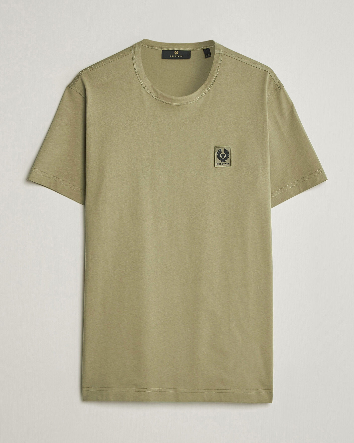 Men | T-Shirts | Belstaff | Signature Crew Neck T-Shirt Fatigue Green